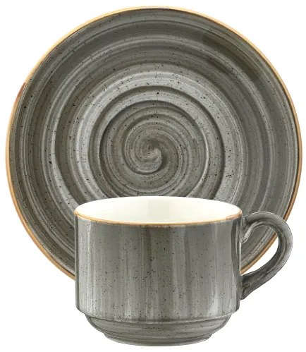 Bonna - Space - Чашка с чинийка 210ml (ASC GRM 01CFT)