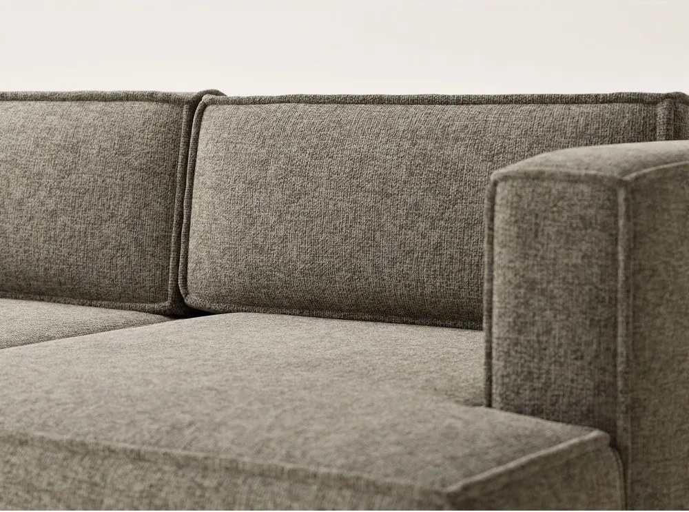 Кафяв шенилов сгъваем/с място за съхранение ъглов диван (десен ъгъл) Velto – Maison de Rêve