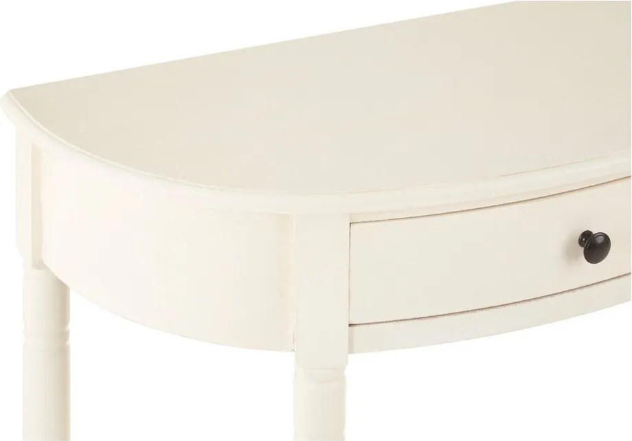 Бяла конзолна маса от масивен бор 33x81 cm Heritage – Premier Housewares