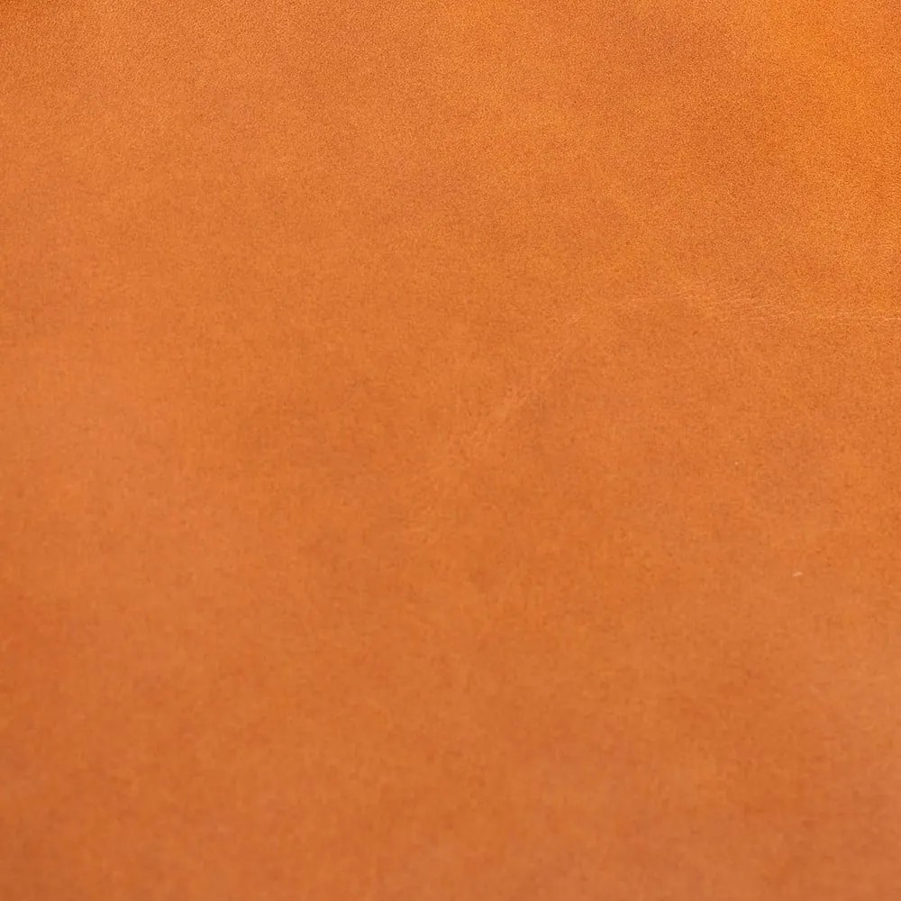 Коняк кафява кожена пейка Elba - Hammel Furniture