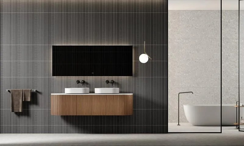 Конзолен шкаф за баня ICP IC-1700, Inter Ceramic, 169.8x42x49.8см