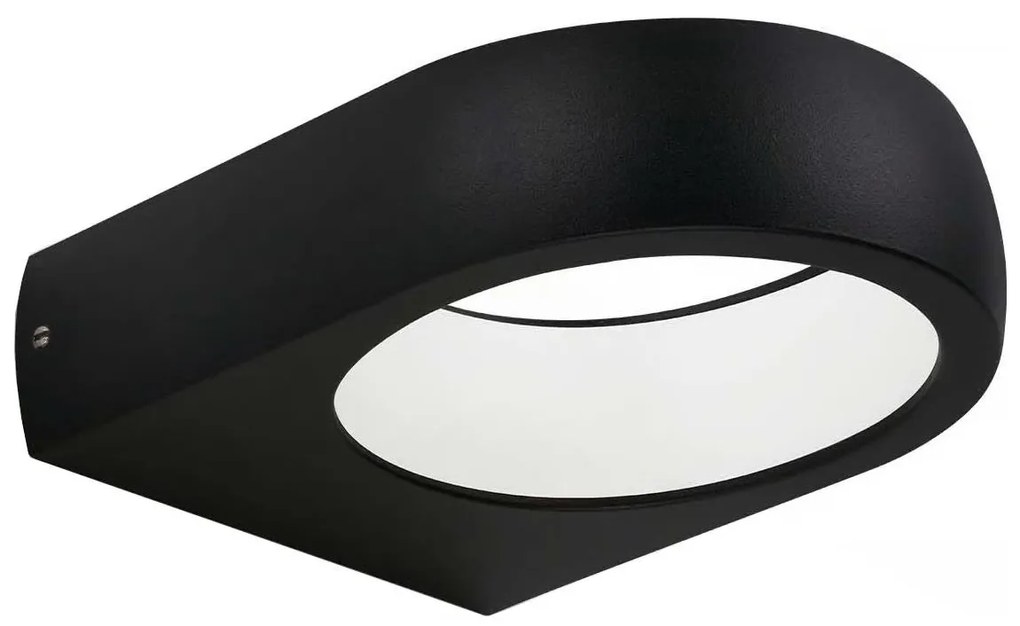 Telefunken 320205TF - LED външно стенно осветително тяло LED/7,5W/230V IP44 черно