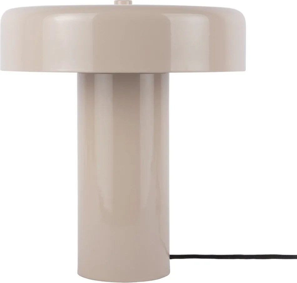 Бежова метална настолна лампа (височина 26 cm) Riqueza Palo – Leitmotiv