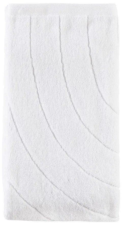 Бяла памучна кърпа от тери 50x100 cm Time – Zone