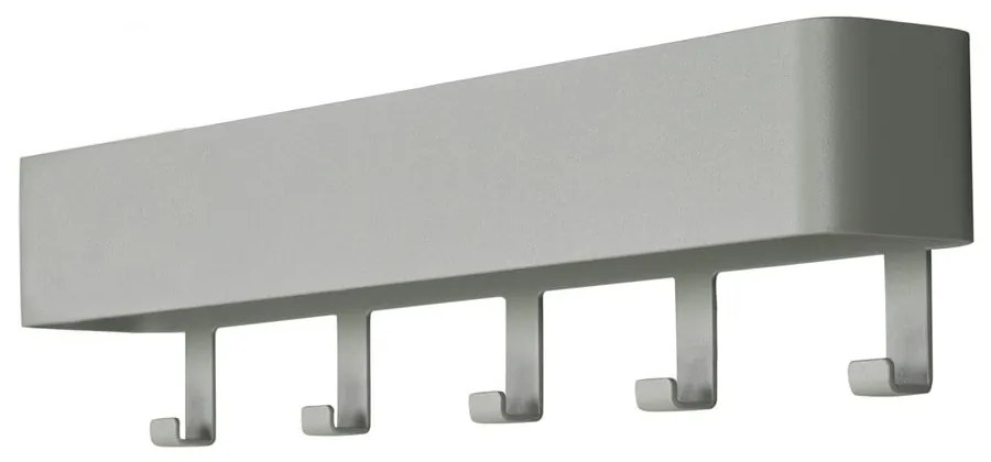 Зелено-сива метална стенна закачалка с рафт Dax Play - Spinder Design