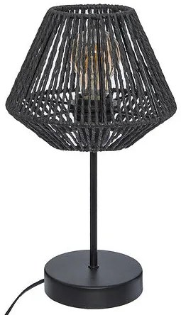 Настолна лампа atmosphera Jily, 34 cm - Черен