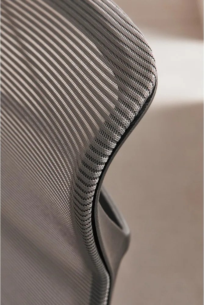 Черен тапициран офис стол Hoboken – Yes Everyday