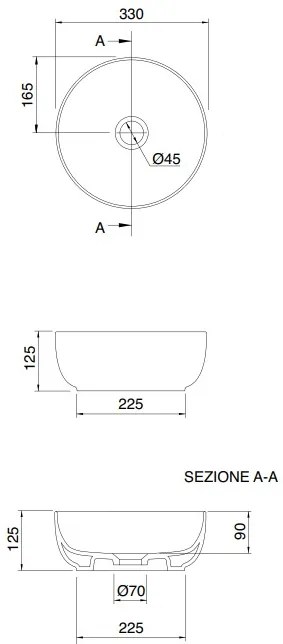 Комплект за баня Cross Scarabeo-Diameter 39 cm.-Prasino-Mpez