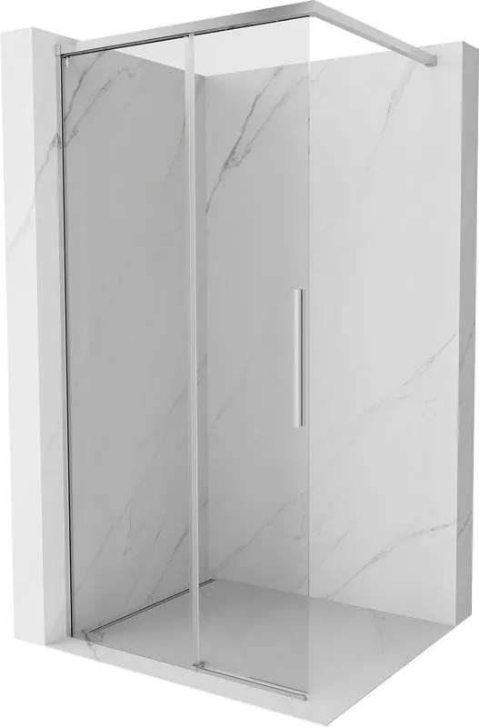 Mexen Rox Стена за душ тип Walk-in 115 x 200 см, прозрачна 8 мм, хром - 8C2-115-003-01-00