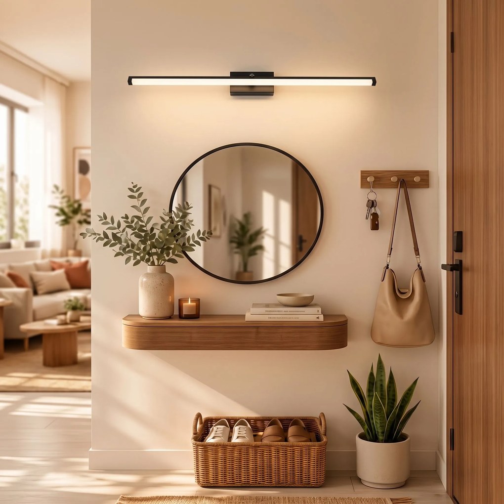 Аплик LED за баня 20W 100CM APP375-1W Black