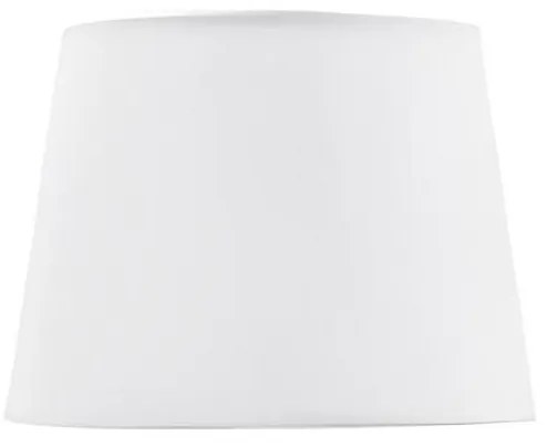 Резервен абажур за настолна лампа DIAMOND E27 17x20 см бял
