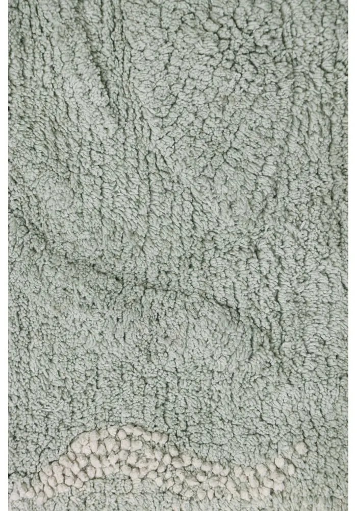 Памучно детско килимче за игра в цвят мента 90x130 cm Waves – Lorena Canals