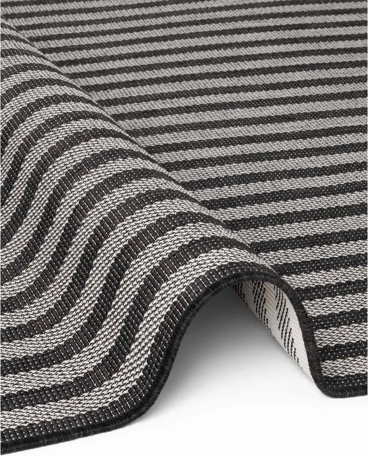 Черен/кремав килим за открито и закрито 120x170 cm Haringey Linley – Ted Baker