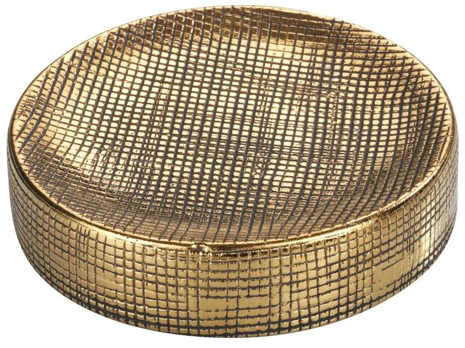 Керамична сапунерка в златист цвят Badi - Wenko