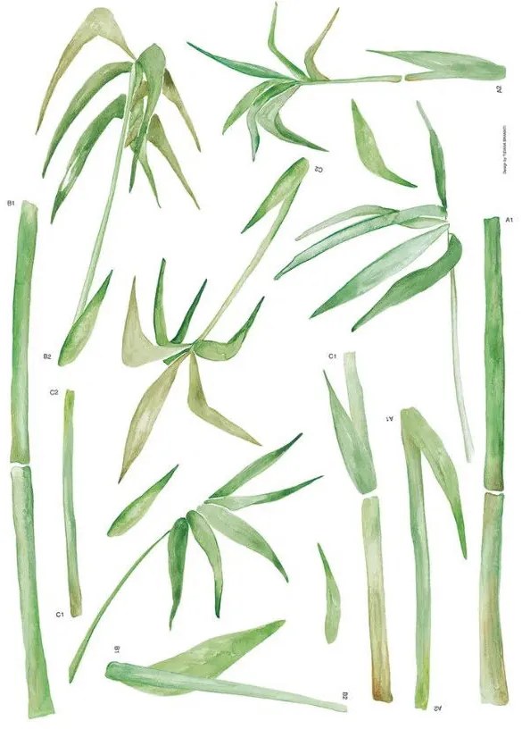 Декоративни стикери за стена Bamboo L