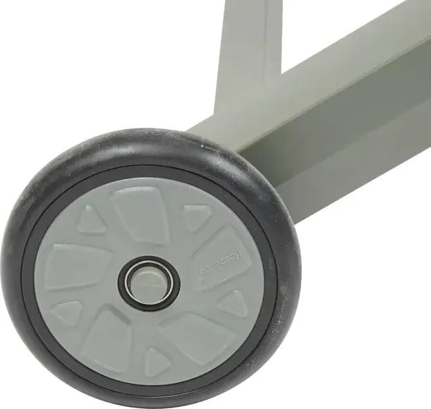 Сгъваем шезлонг с колелца Hesperide Jimani, Алуминий, Регулируем - Антрацит/Графит