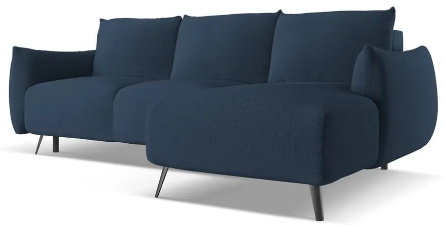 Син ъглов диван (десен ъгъл) Malie – Makamii