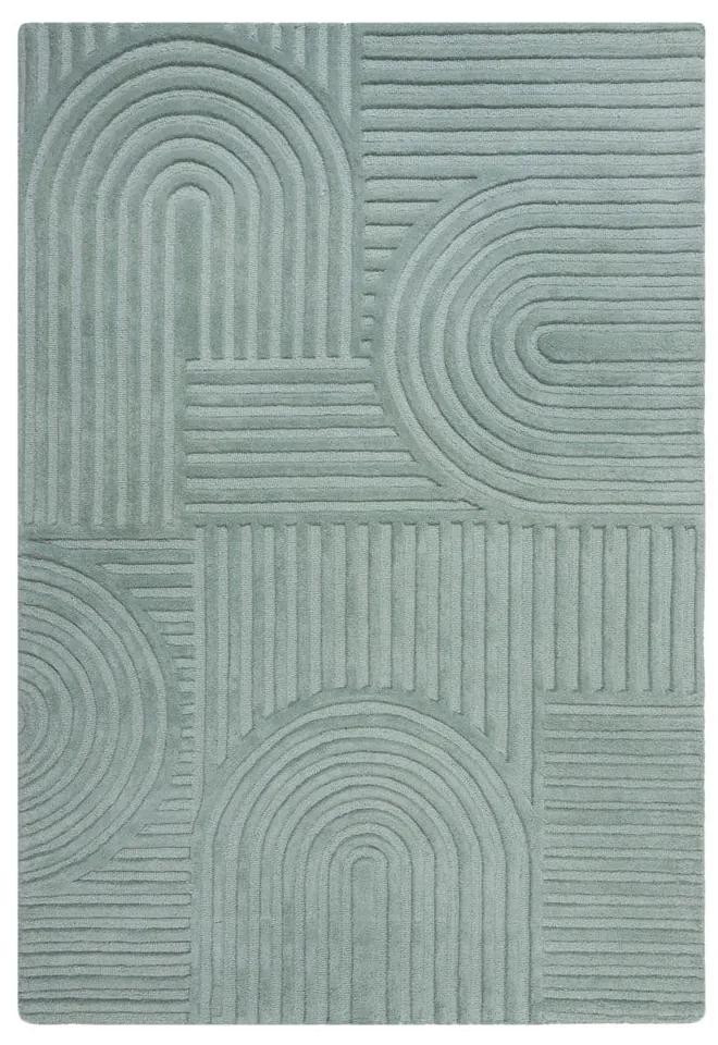 Тюркоазен вълнен килим , 160 x 230 cm Zen Garden - Flair Rugs
