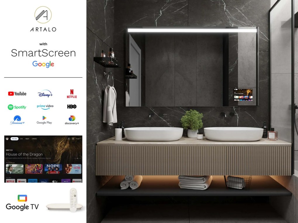 Огледало с LED осветление M12 premium