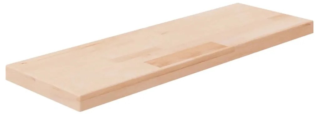 342935 vidaXL Дъска за рафт, 60x20x2,5 см, необработен масивен дъб