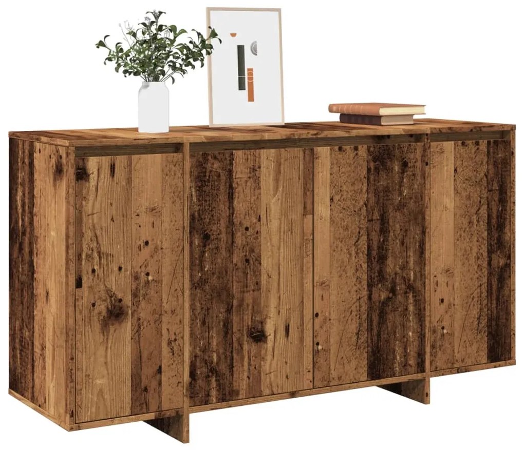 856790 vidaXL Сайдборд, старо дърво, 135x41x75 см, инженерно дърво
