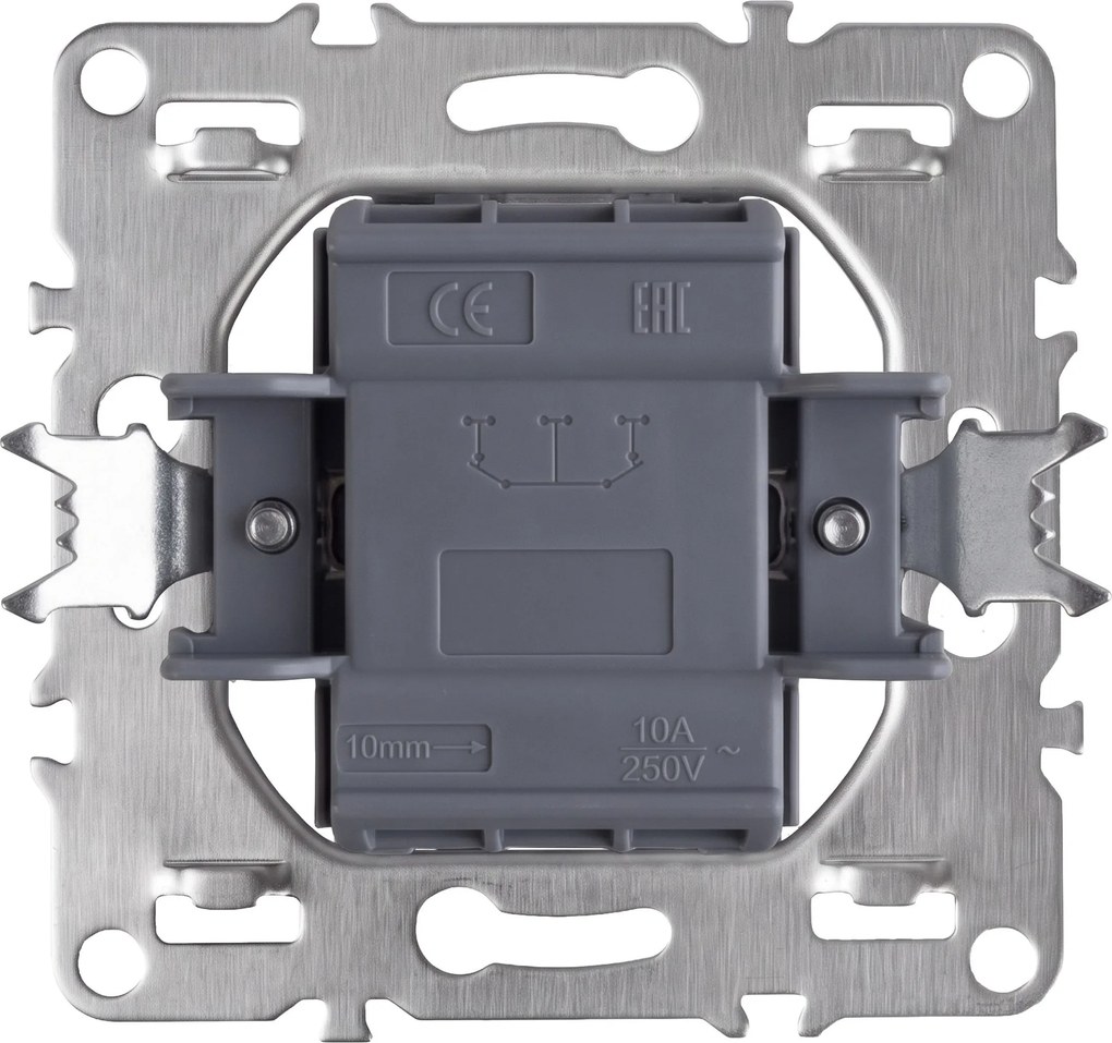 Единичен Ключ с Рамка OSTE JNH006-W WHITE