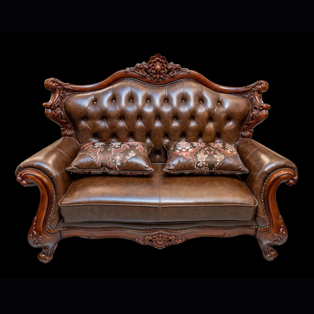 Комплект кожена мека мебел HLS 01