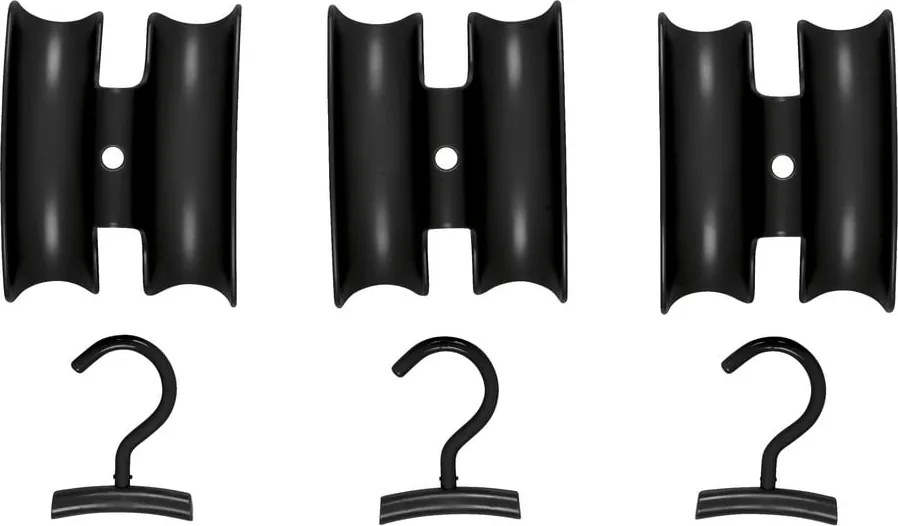 Пластмасови органайзери за гардероб в комплект от 3 броя за чанти Herkules - Wenko