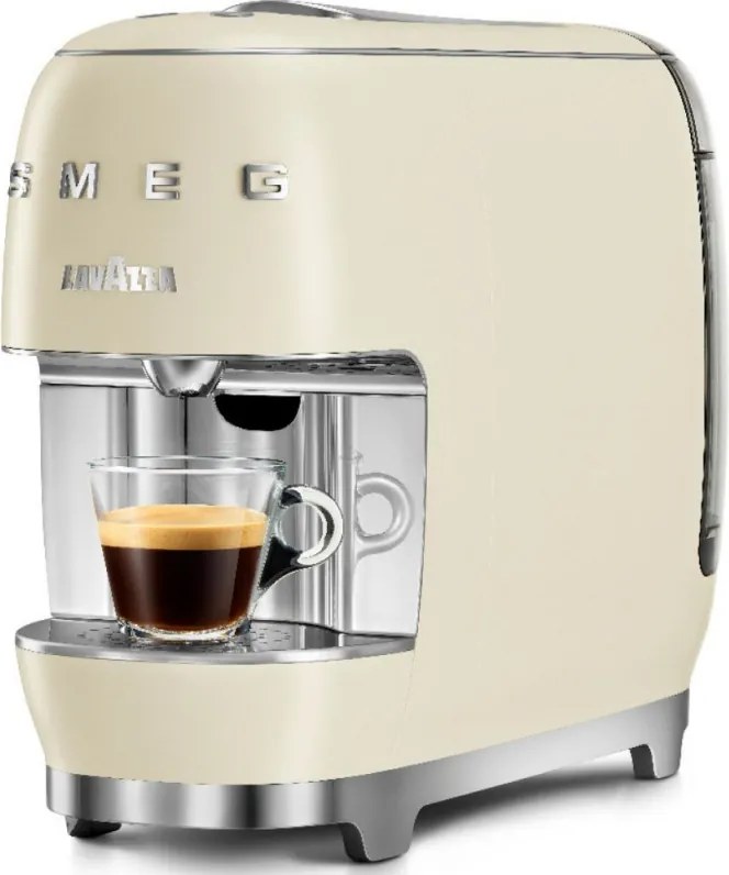 Еспресо машина за капсули SMEG Lavazza A Modo Mio LM200, 1250 W, 10 bar, 0.9 л, Бързо загряване, Крема