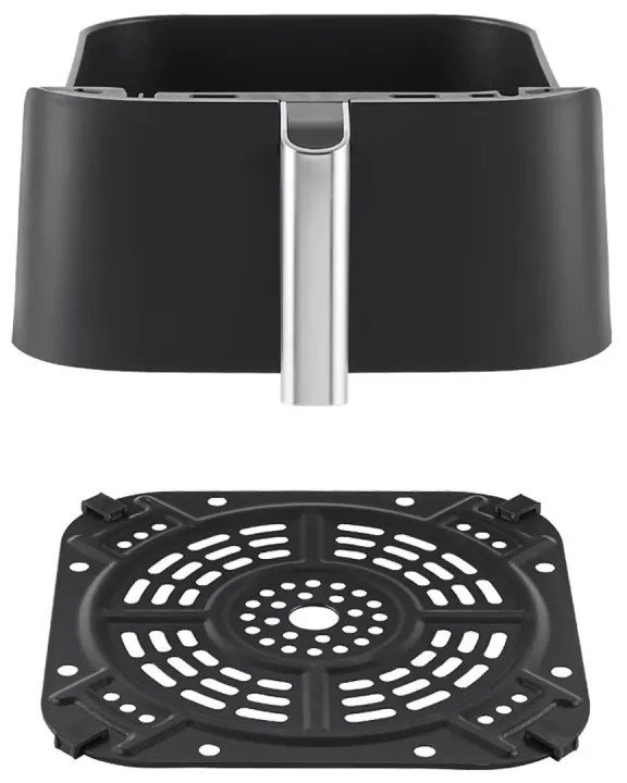 Фритюрник с горещ въздух Ninja AF140EU PRO, 1750W, 4.7 л, 40-240C, 4 програми, Таймер, AirCrisp, Незалепващо покритие, Черен