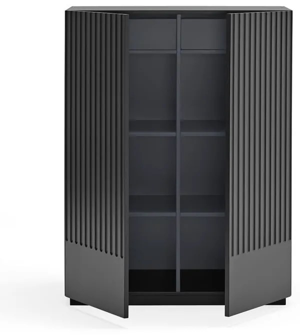 Черен скрин, ширина 92 cm Doric - Teulat