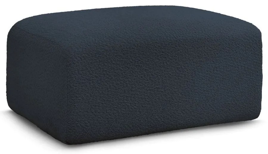 Тъмносиня табуретка от букле Tina – Bobochic Paris