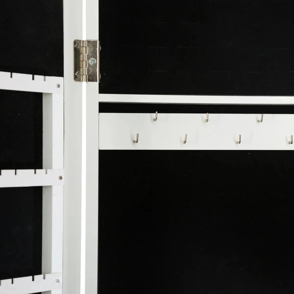 Огледало с място за съхранение atmosphera Bettany, 156 cm, LED, MDF