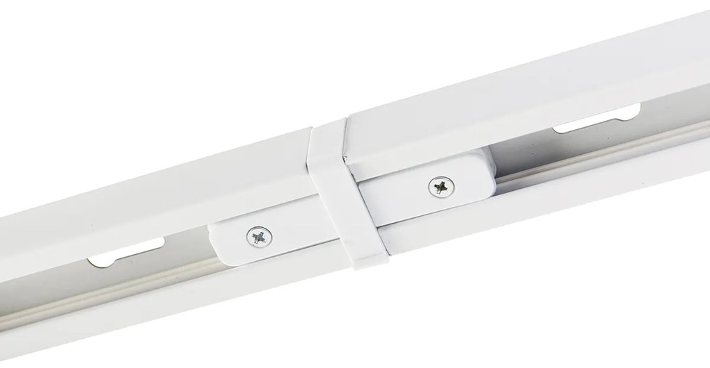 Модерна 1-фазна релсова система с 4 бели прожектори - Jeana