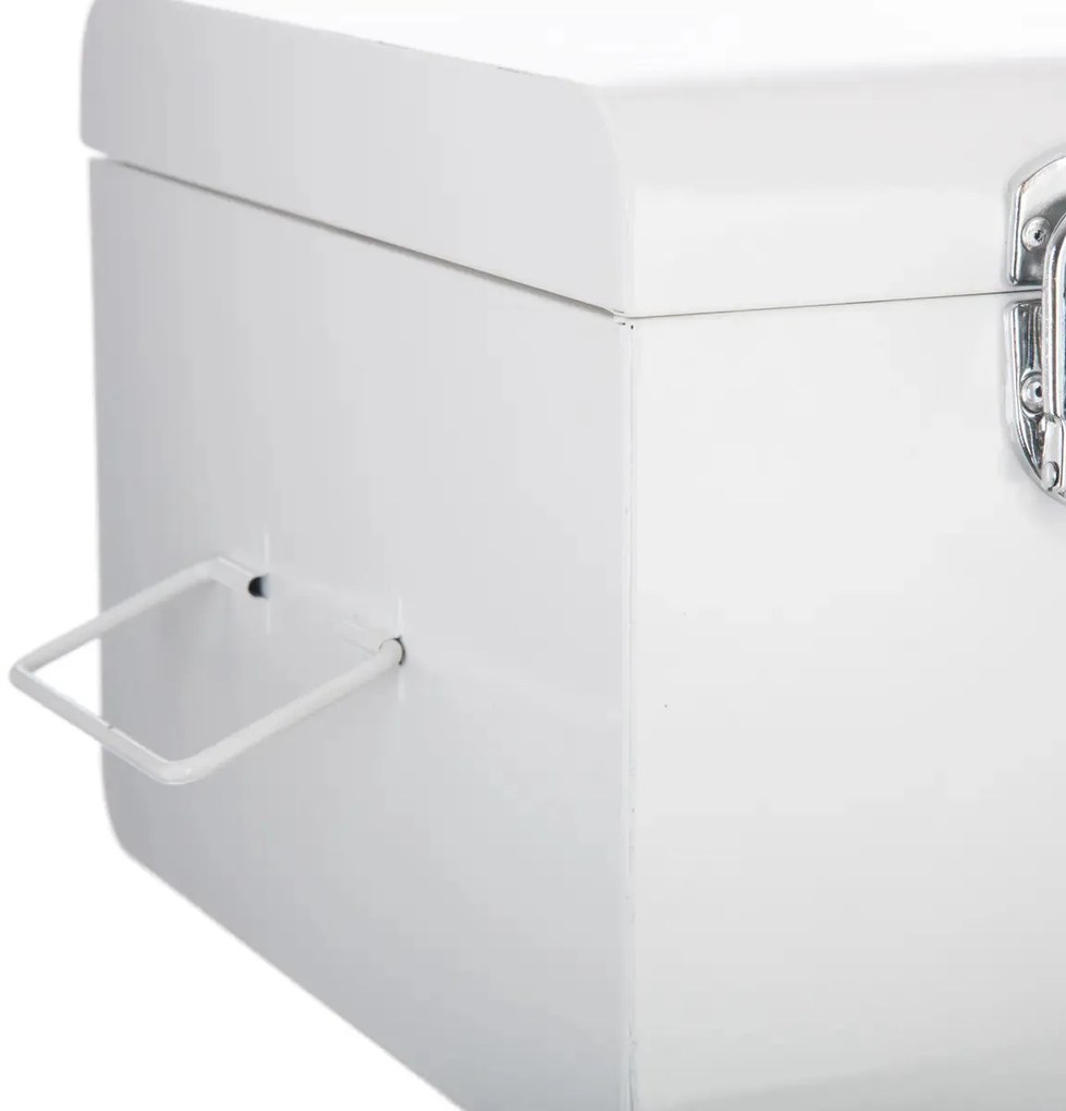 Детски сет кутии за съхранение atmosphera, Метал, 2 бр - Бял