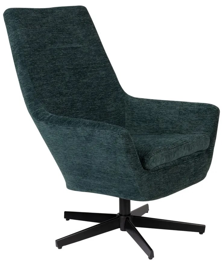 Тъмнозелено кресло Bruno - White Label