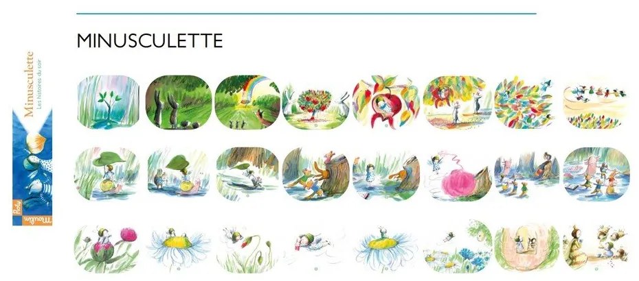 Прожекция на Minusculette Fairy Tales - Moulin Roty