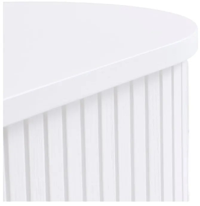 Бяла маса за телевизор 180x56x45 cm Nola – Unique Furniture