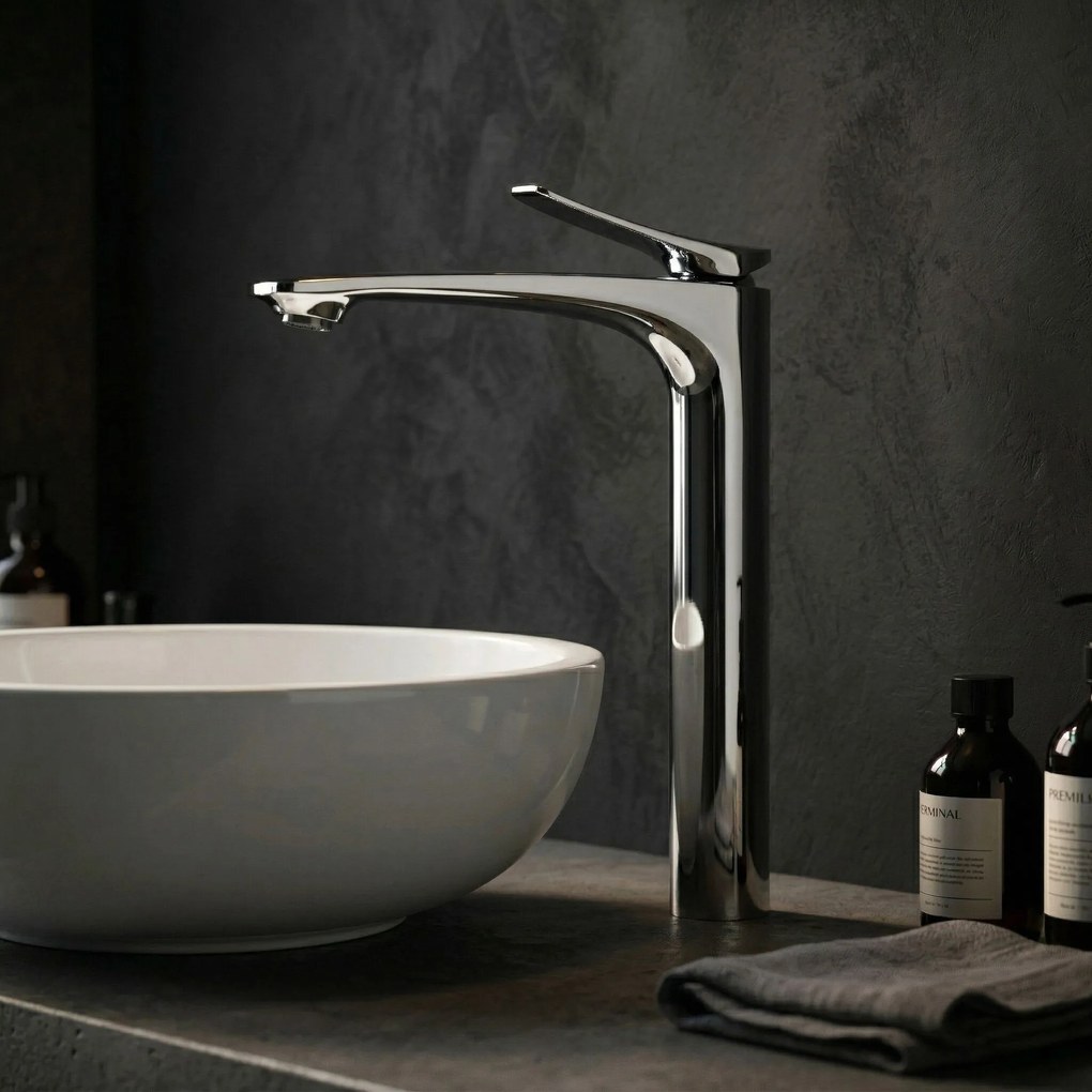 Смесител за мивка PREMIUM Rea Vision Chrome High