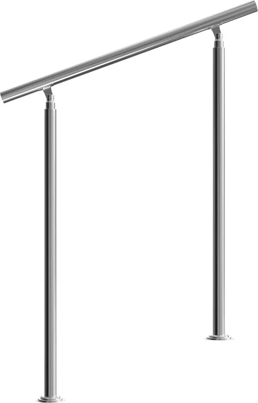 Стълбищен парапет от неръждаема стомана без стъпала dĺžka 80 cm