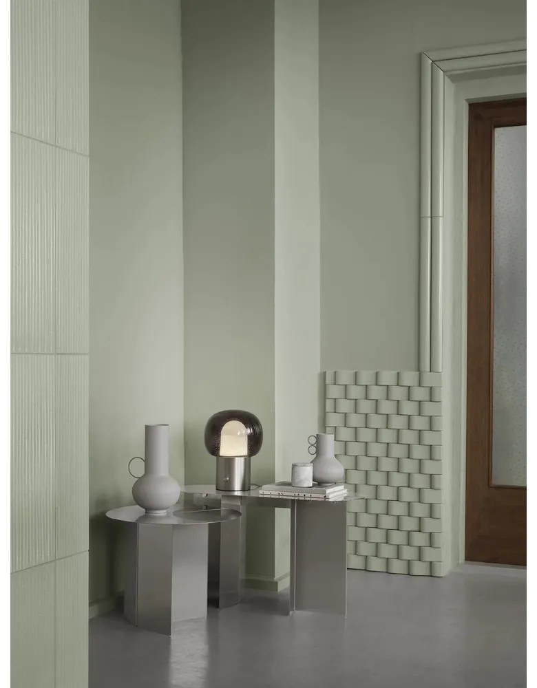 Кръгла странична масичка от неръждаема стомана ø 50 cm Oru – Blomus