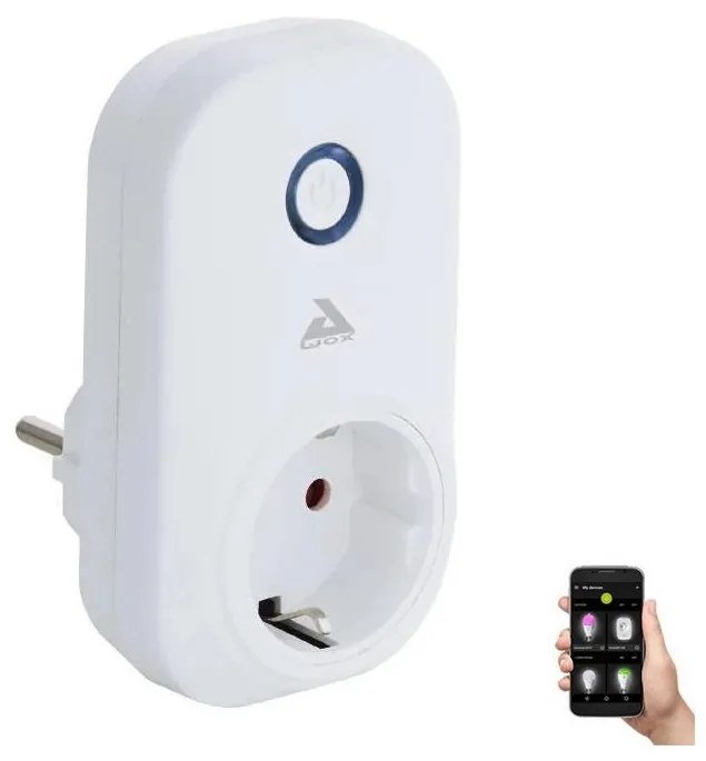 Eglo 33238 - Смарт щепсел Connect щепсел PLUS 2300W Wi-Fi