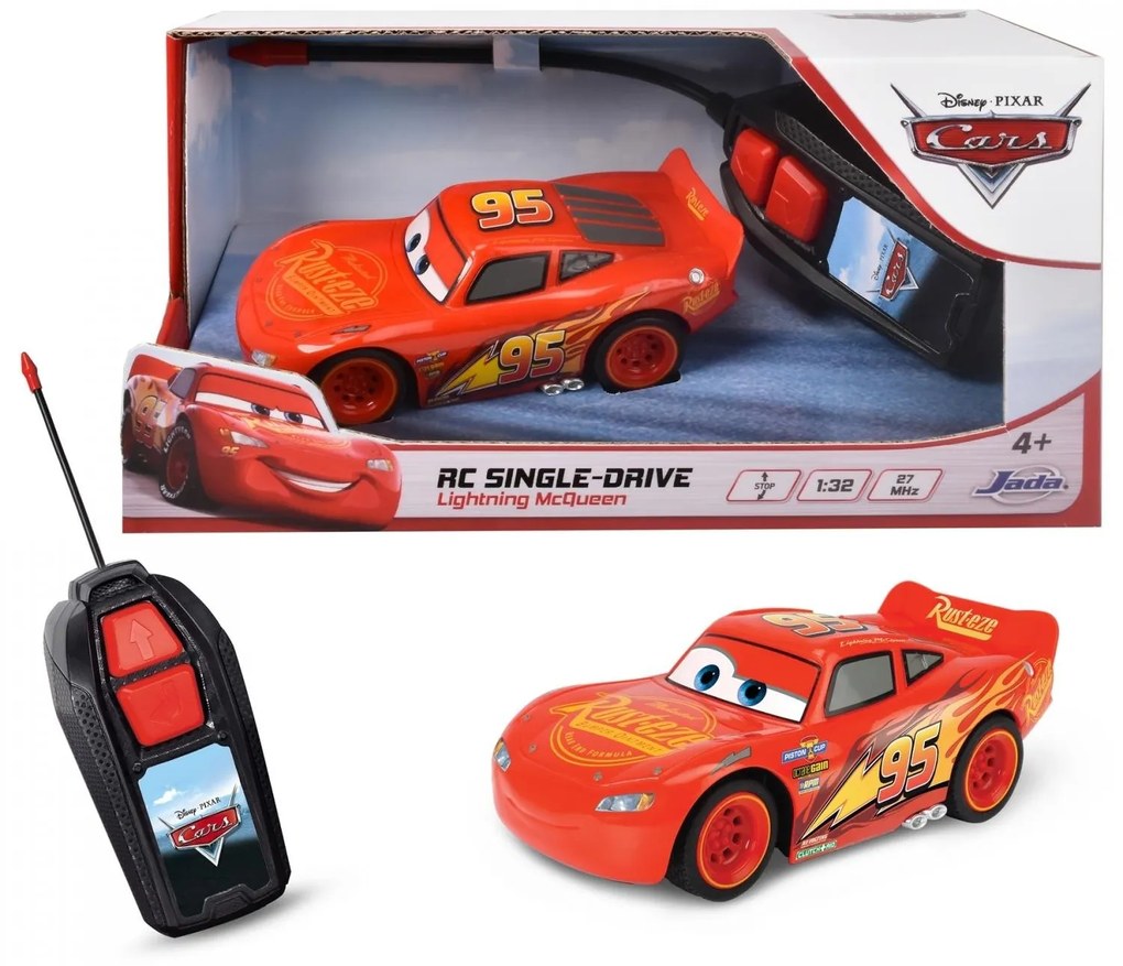 Dickie - RC Cars 3 Светкавицата Маккуин, 1 канал