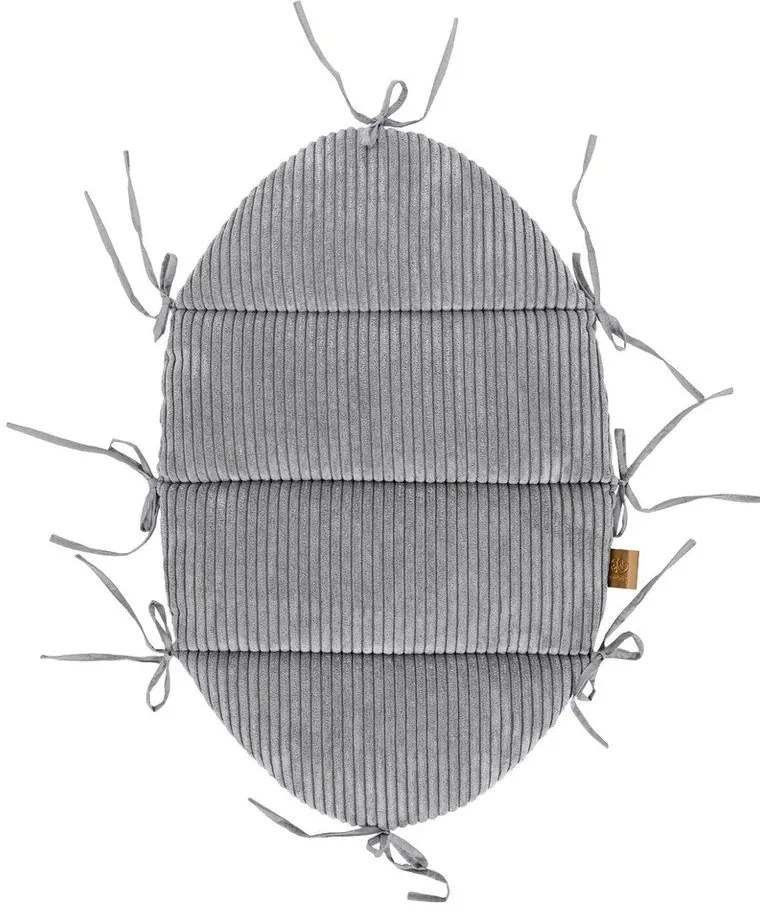 Сиво гнездо за бебе 47x70 cm – Meowbaby