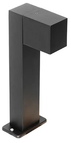 Индустриална външна подова лампа черна 35 см IP44 - Baleno