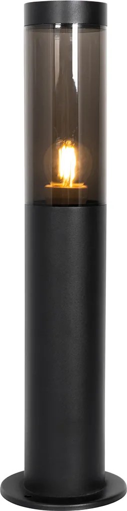 Модерна външна стълбова лампа черна 45 см IP44 - Rox