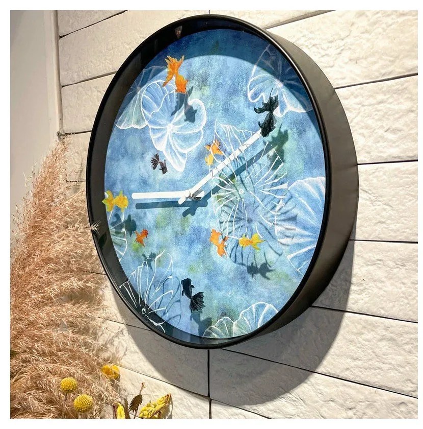 Стенен часовник ø 30 cm Pond – NeXtime