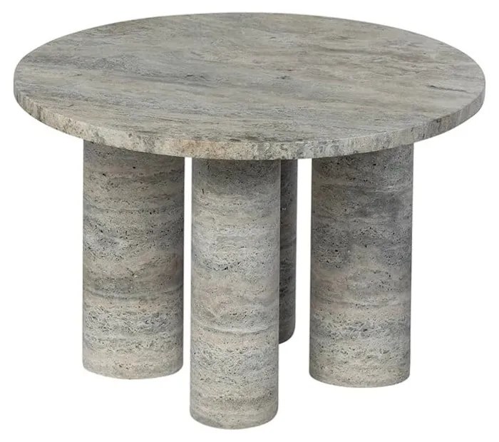 Каменна кръгла странична масичка ø 52 cm Volos – Blomus