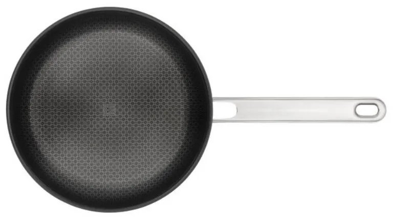 Дълбок тиган Zwilling Joy Plus 1029411, 20 см, Незалепващо Permaresist Ultra покритие, Неръждаема стомана 18/10, Фурна и Индукция, Сребрист