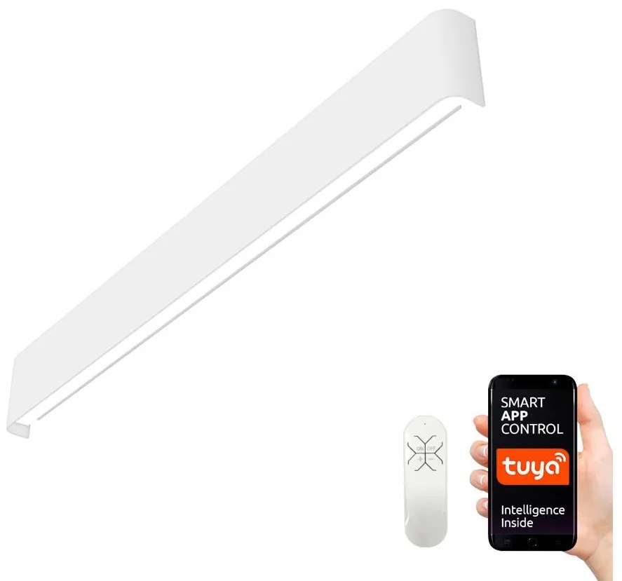 Immax NEO 07137-W - LED Димируема интелигентна лампа LINEA LED/40W/230V + д.у. 76 см